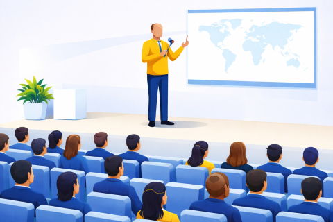 Seminar Hall with audience